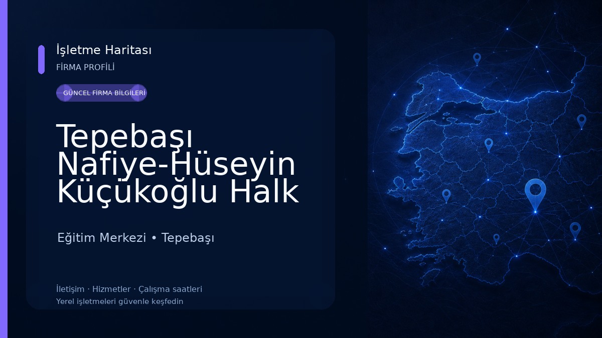 Tepebaşı Nafiye-Hüseyin Küçükoğlu Halk Eğitimi Merkezi