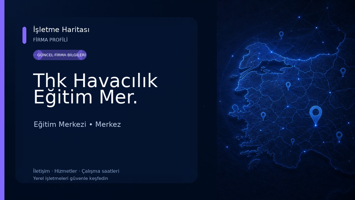 Thk Havacılık Eğitim Mer. 