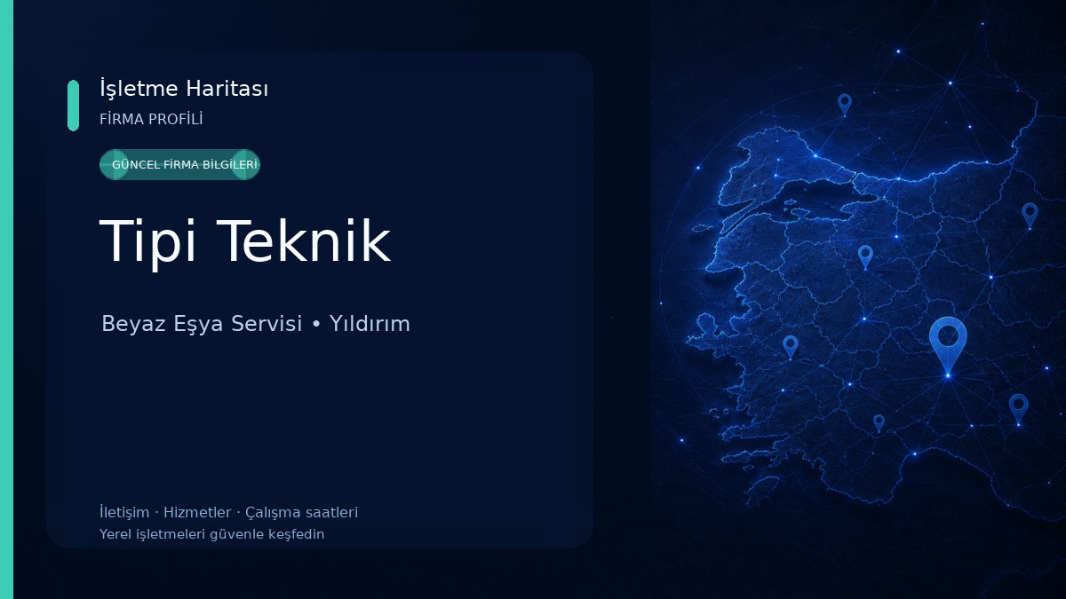 Tipi Teknik Beyaz Eşya Servisi