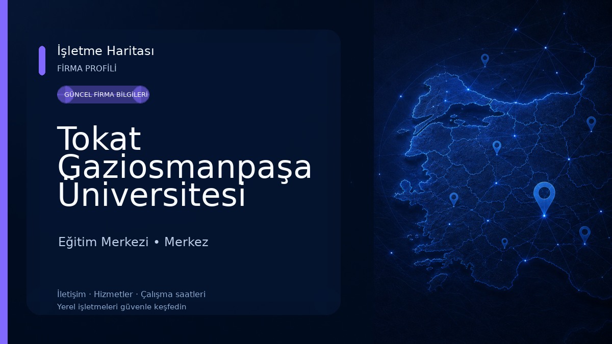Tokat Gaziosmanpaşa Üniversitesi Sürekli Eğitim Araştırma ve Uygulama Merkezi (TOGÜSEM)