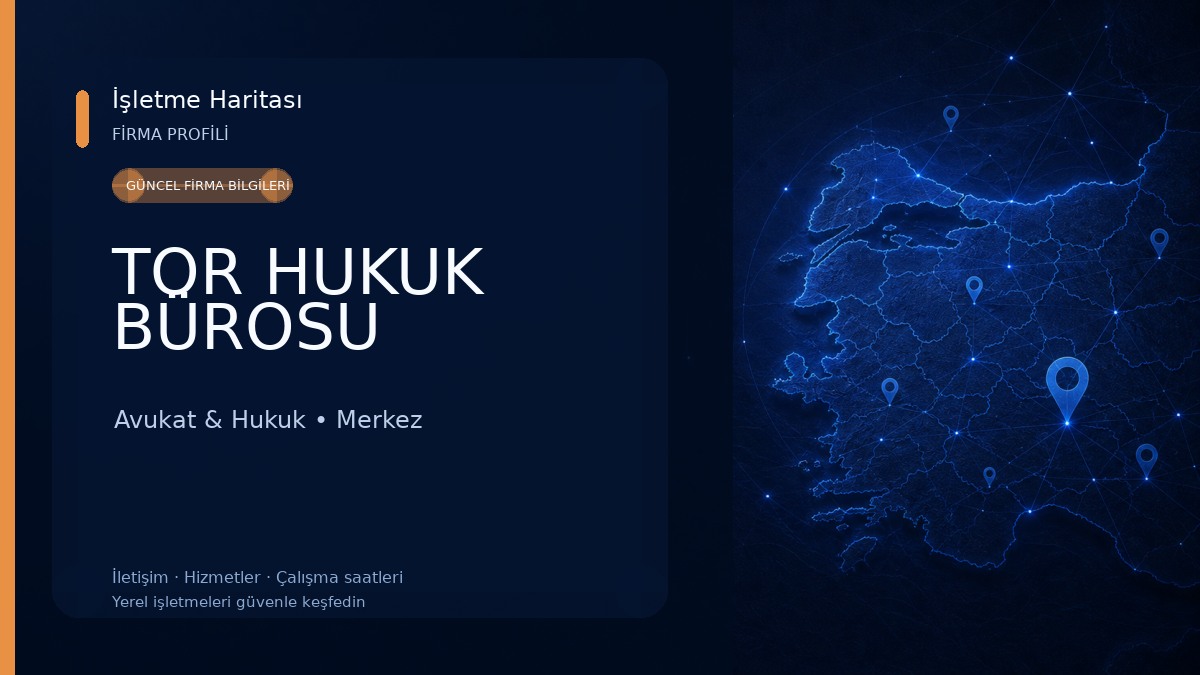 TOR HUKUK BÜROSU Avukat & Hukuk