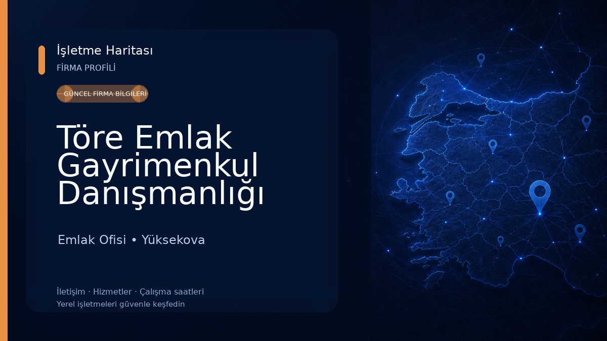 Töre Emlak Gayrimenkul Danışmanlığı Emlak Ofisi