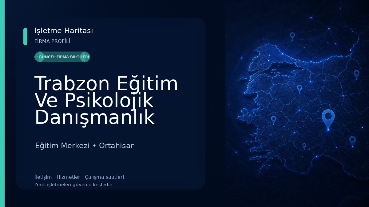 Trabzon Eğitim Ve Psikolojik Danışmanlık Merkezi Eğitim Merkezi