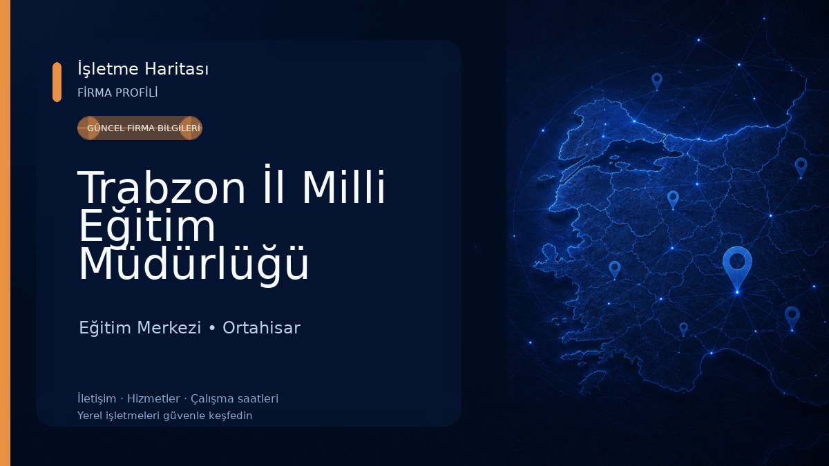 Trabzon İl Milli Eğitim Müdürlüğü Eğitim Merkezi