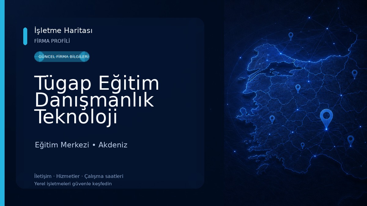 Tügap Eğitim Danışmanlık Teknoloji Anonim Şirketi Eğitim Merkezi