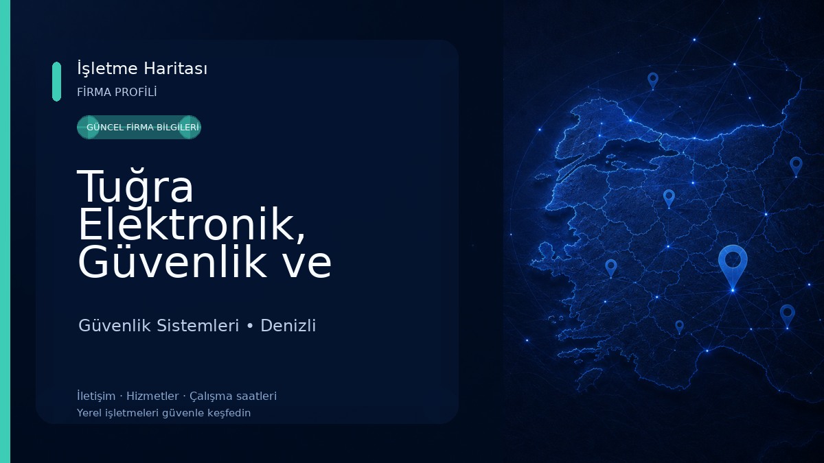 Tuğra Elektronik, Güvenlik ve Akıllı Ev Sistemleri Güvenlik Sistemleri