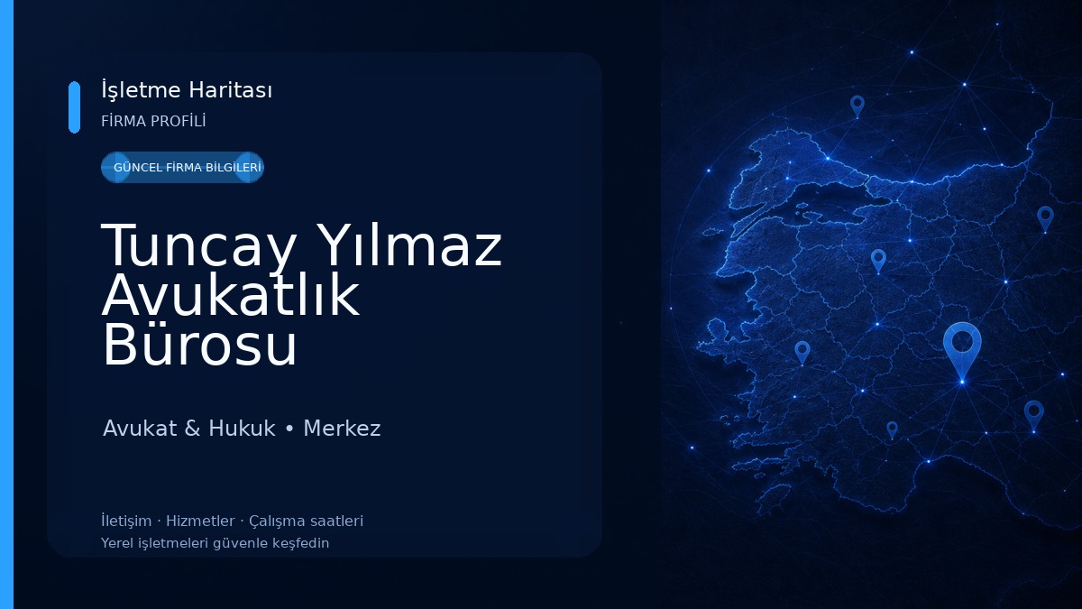 Tuncay Yılmaz Avukatlık Bürosu