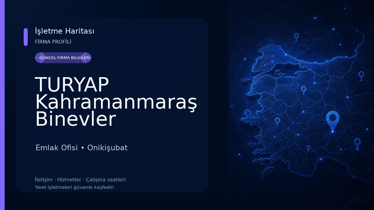 TURYAP Kahramanmaraş Binevler Temsilciliği