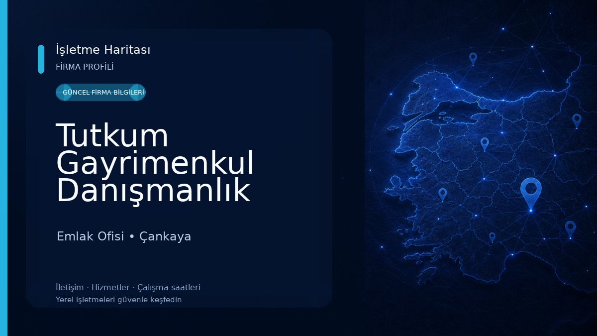 Tutkum Gayrimenkul Danışmanlık Emlak İnşaat Otomotiv
