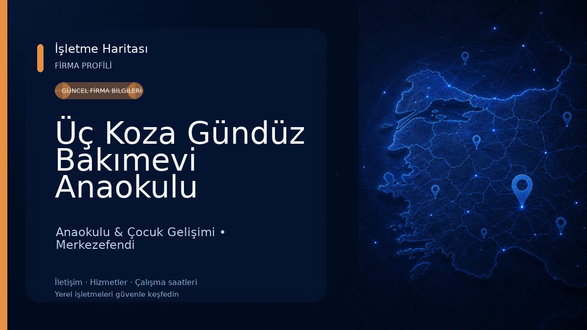Üç Koza Gündüz Bakımevi Anaokulu Anaokulu & Çocuk Gelişimi