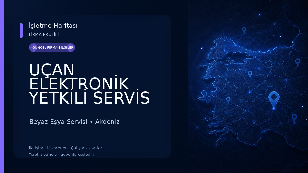 UÇAN ELEKTRONİK YETKİLİ SERVİS Beyaz Eşya Servisi