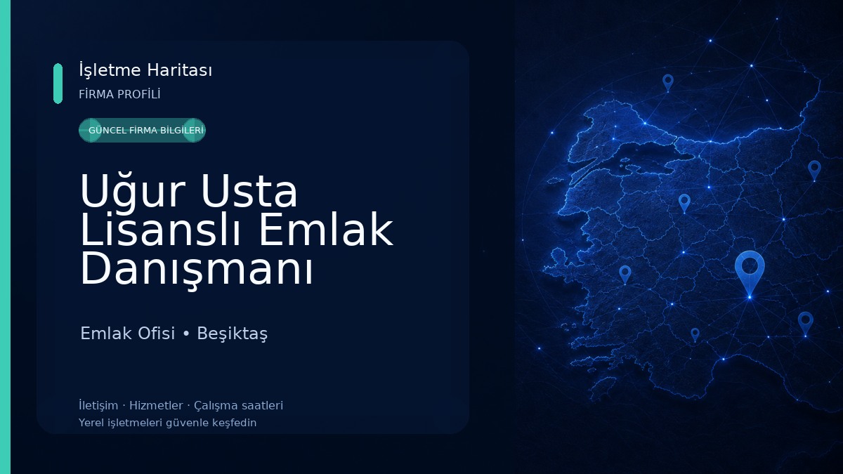 Uğur Usta Lisanslı Emlak Danışmanı