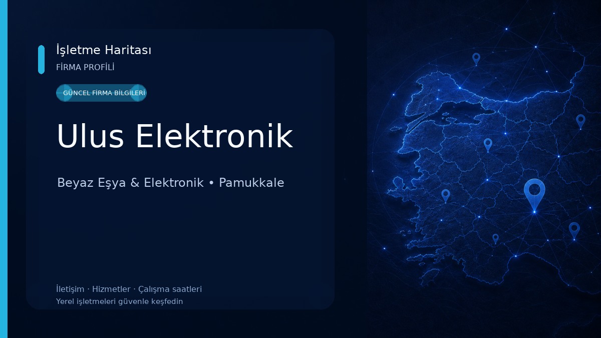 Ulus Elektronik Beyaz Eşya & Elektronik