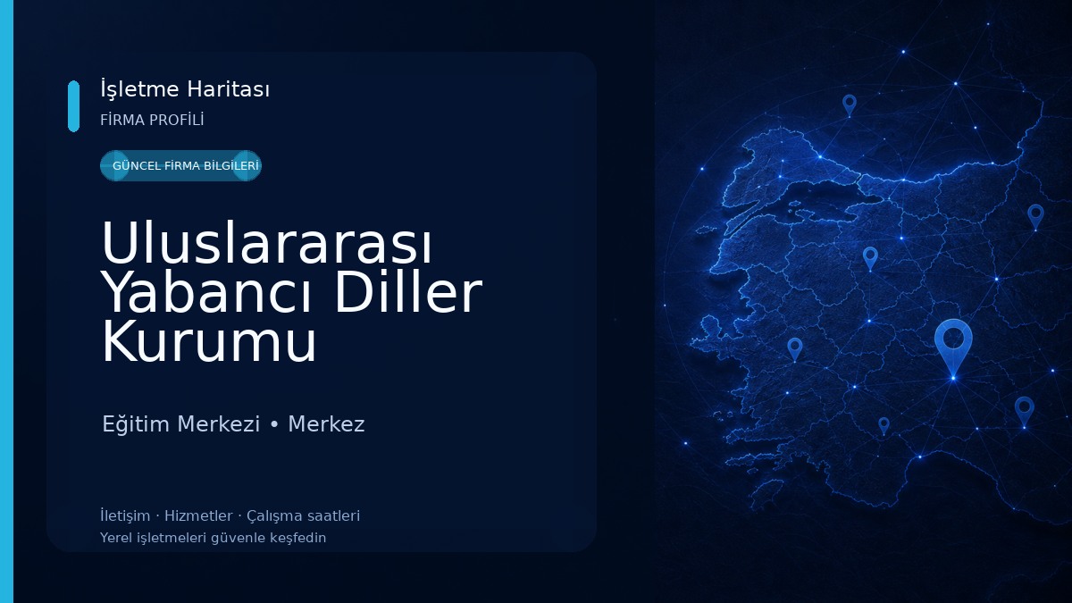 Uluslararası Yabancı Diller Kurumu Eğitim Merkezi