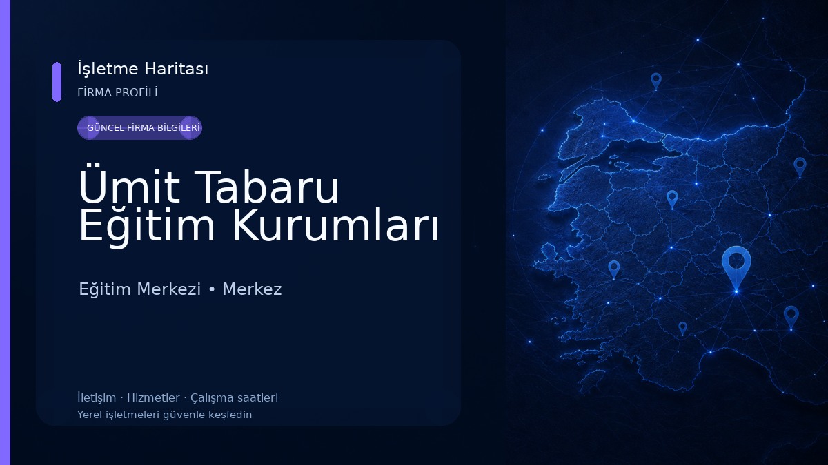 Ümit Tabaru Eğitim Kurumları 
