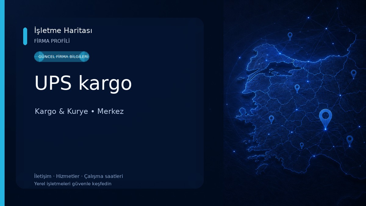 UPS kargo