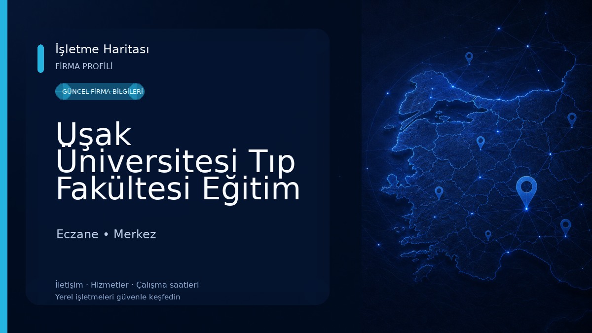 Uşak Üniversitesi Tıp Fakültesi Eğitim ve Araştırma Hastanesi