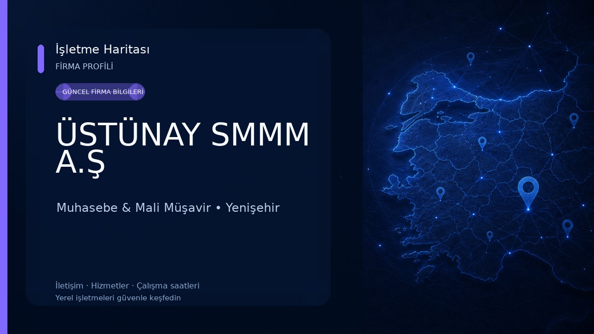 ÜSTÜNAY SMMM A.Ş 