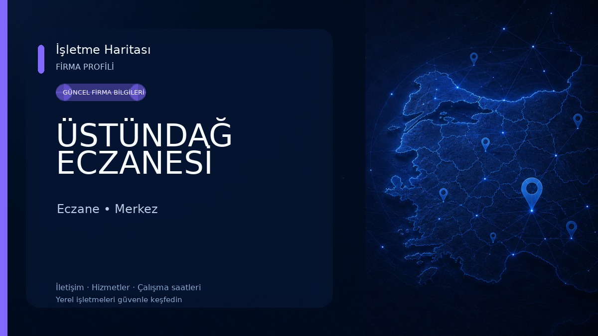 ÜSTÜNDAĞ ECZANESİ