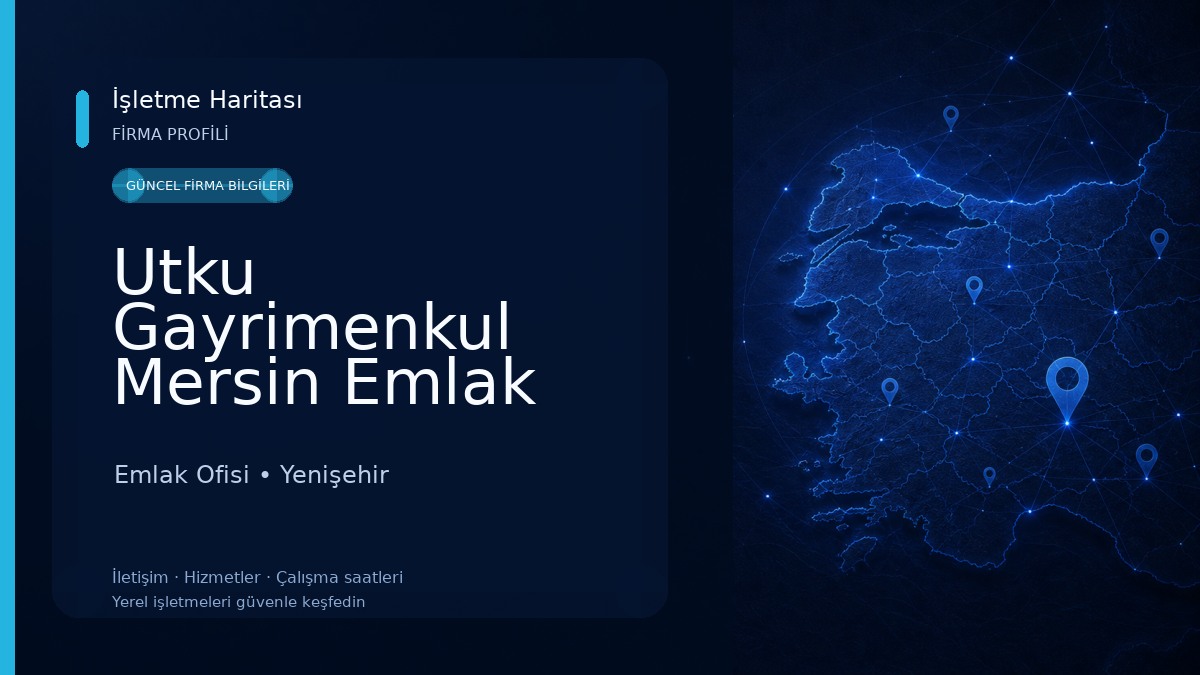 Utku Gayrimenkul Mersin Emlak