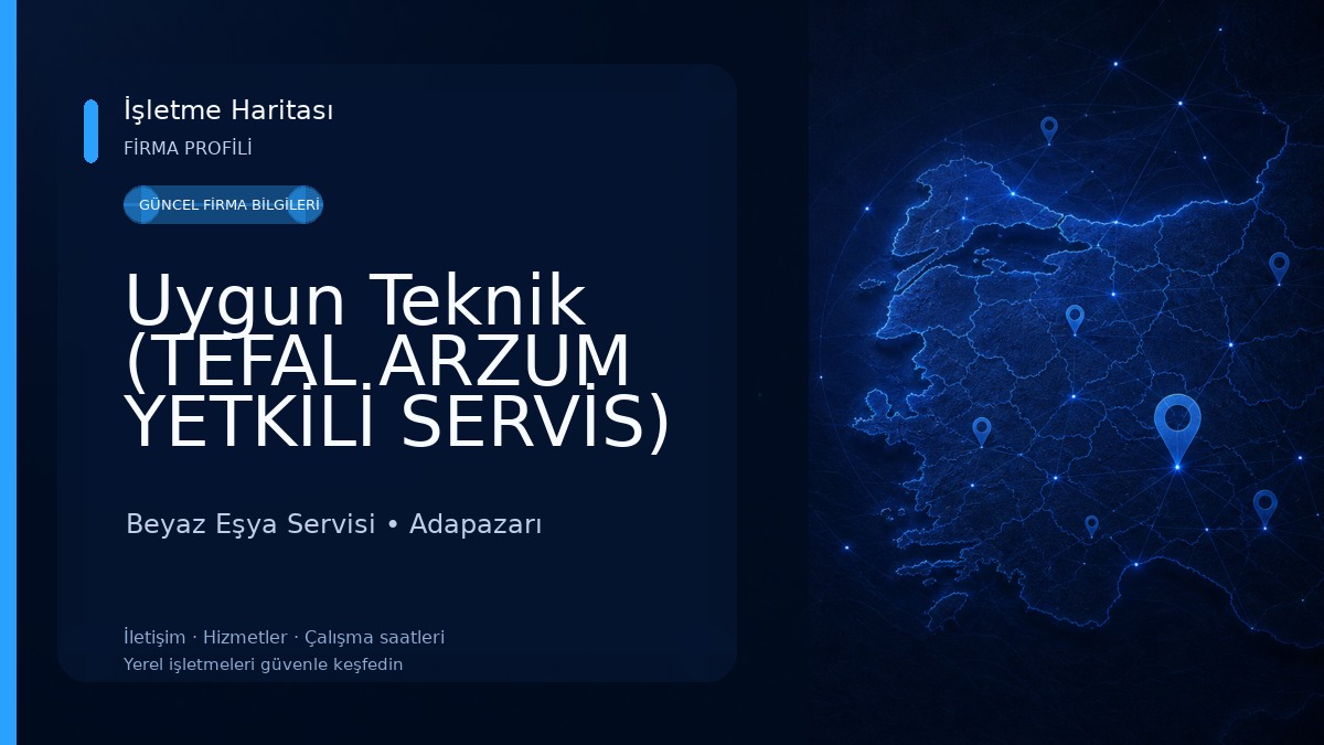 Uygun Teknik (TEFAL ARZUM YETKİLİ SERVİS)