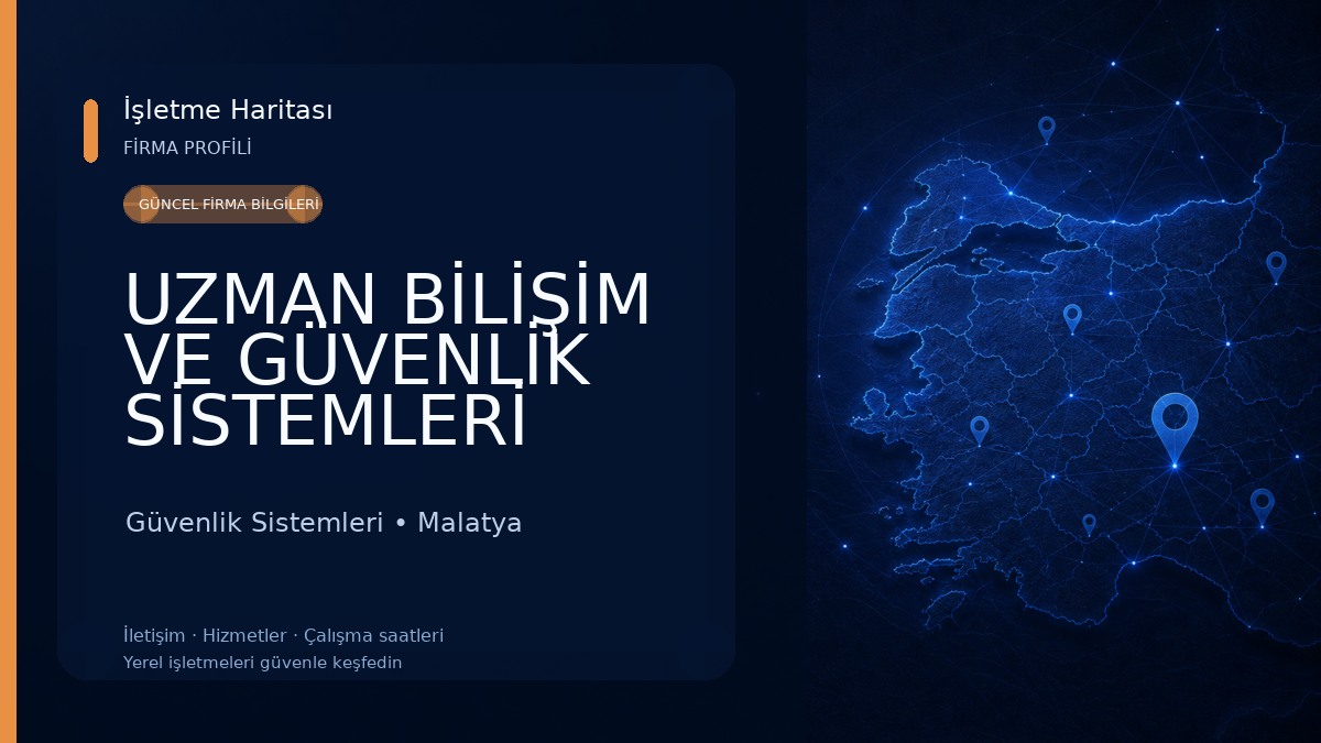 UZMAN BİLİŞİM VE GÜVENLİK SİSTEMLERİ Güvenlik Sistemleri
