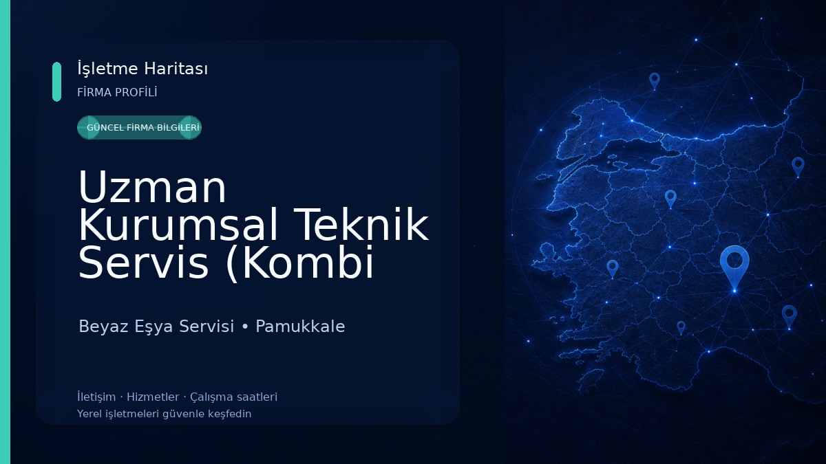 Uzman Kurumsal Teknik Servis (Kombi Klima Beyaz Eşya Servisi) Beyaz Eşya Servisi