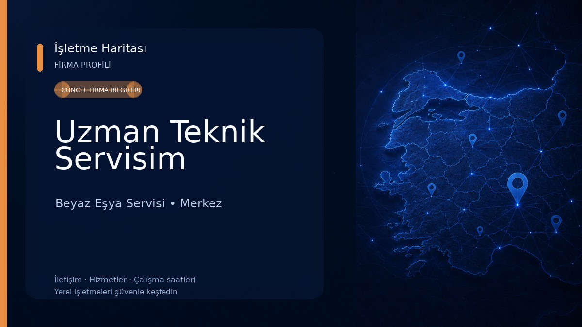 Uzman Teknik Servisim