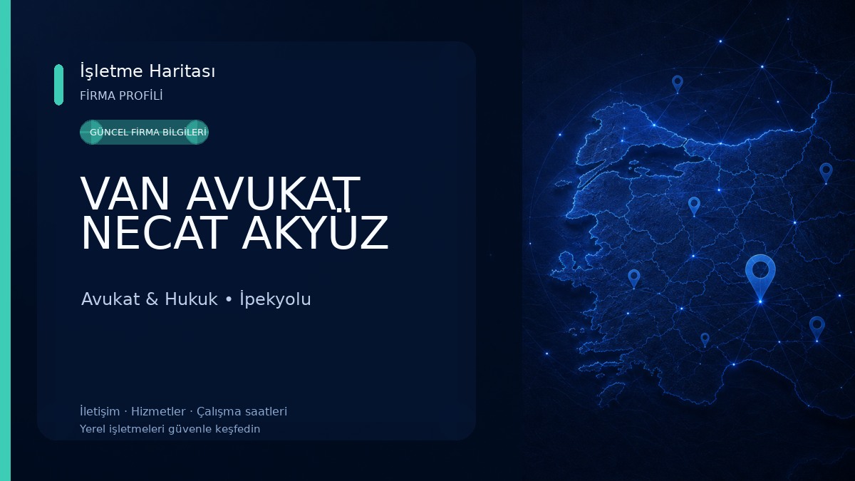 VAN AVUKAT NECAT AKYÜZ Avukat & Hukuk