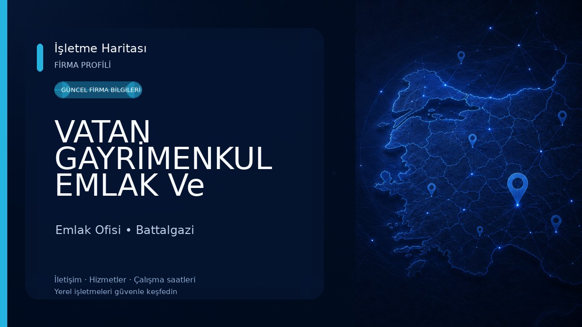 VATAN GAYRİMENKUL EMLAK Ve DANIŞMANLIK