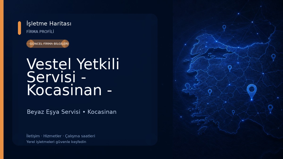 Vestel Yetkili Servisi - Kocasinan - Algün Teknoloji
