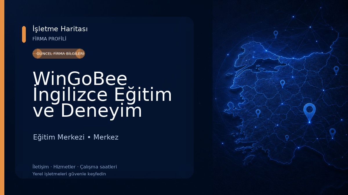 WinGoBee İngilizce Eğitim ve Deneyim Merkezi Nevşehir Eğitim Merkezi