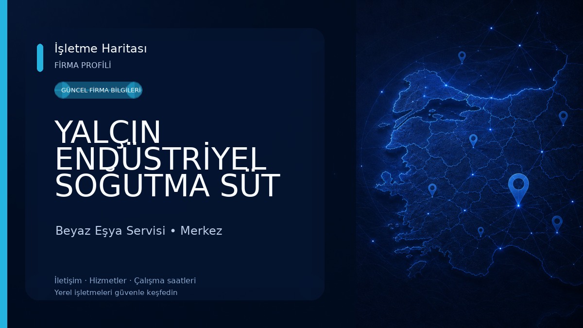 YALÇIN ENDÜSTRİYEL SOĞUTMA SÜT SOĞUTMA TANKLARI SATIŞ TAMIR BAKI Beyaz Eşya Servisi