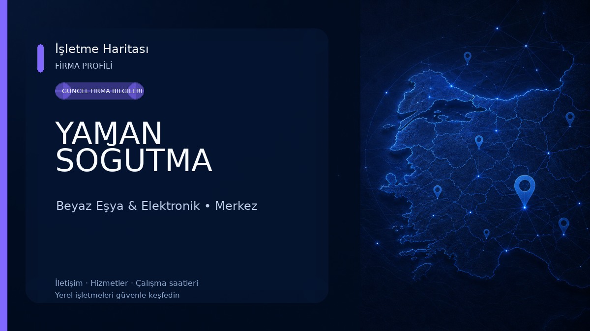 YAMAN SOĞUTMA