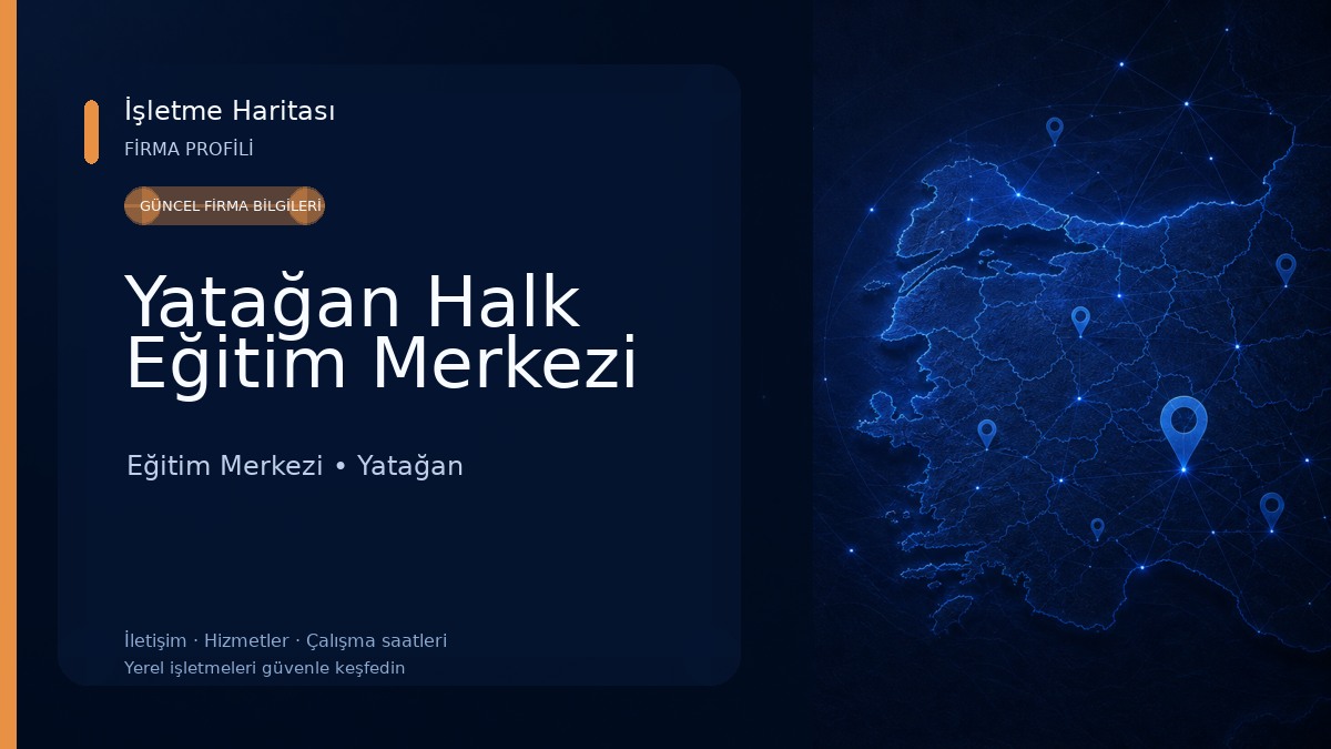 Yatağan Halk Eğitim Merkezi Eğitim Merkezi