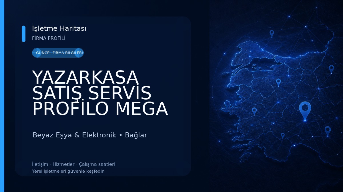 YAZARKASA SATIŞ SERVİS PROFİLO MEGA ELEKTRONİK 