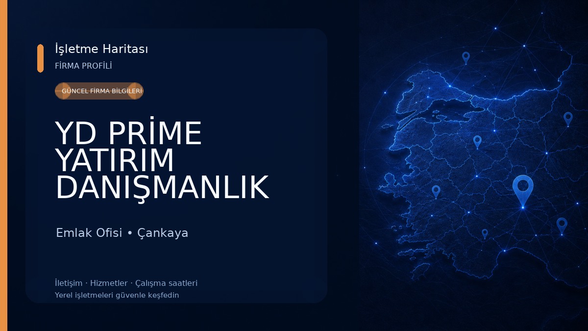 YD PRİME YATIRIM DANIŞMANLIK GAYRİMENKUL 