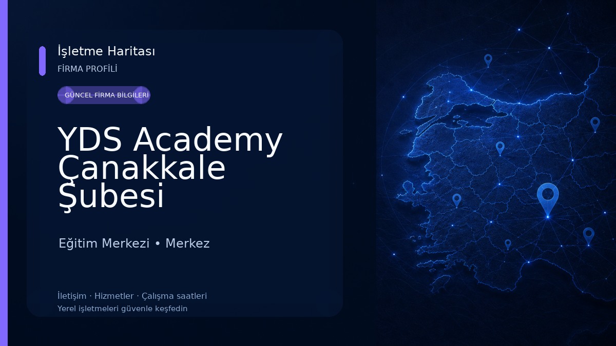 YDS Academy Çanakkale Şubesi