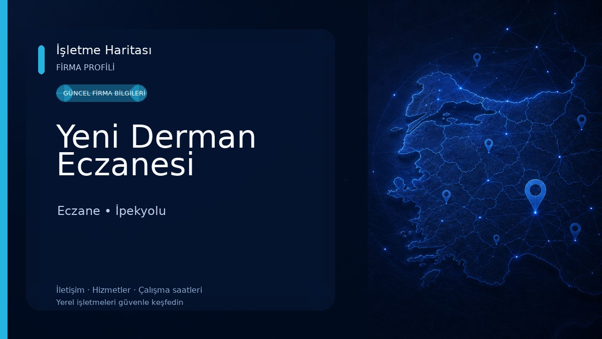 Yeni Derman Eczanesi Eczane