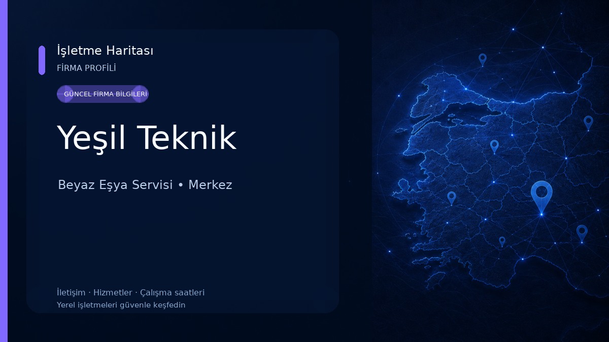 Yeşil Teknik