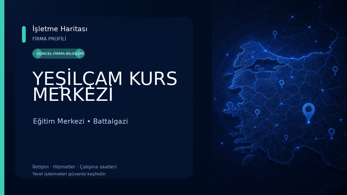 YEŞİLÇAM KURS MERKEZİ Eğitim Merkezi