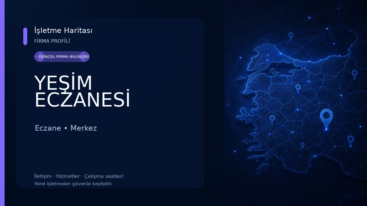 YEŞİM ECZANESİ Eczane