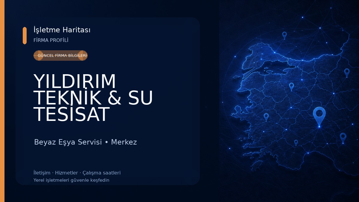YILDIRIM TEKNİK & SU TESİSAT