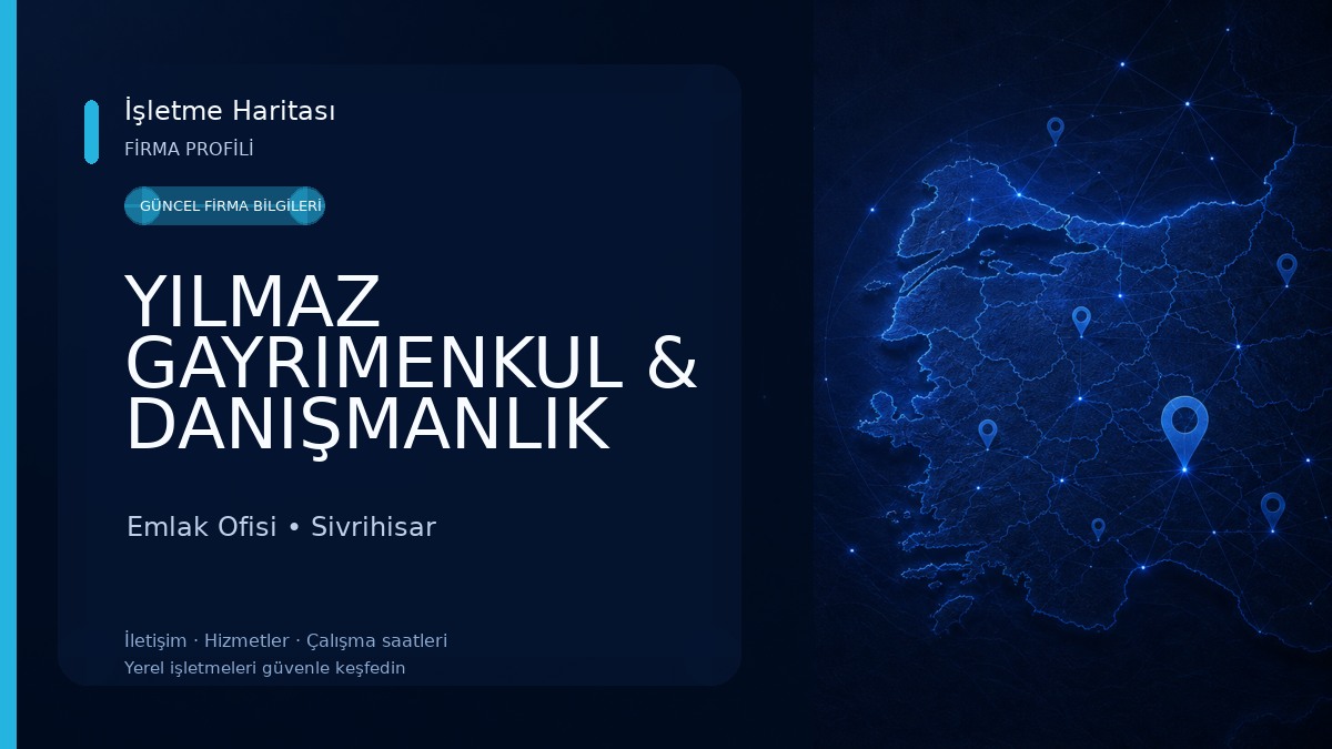 YILMAZ GAYRIMENKUL & DANIŞMANLIK