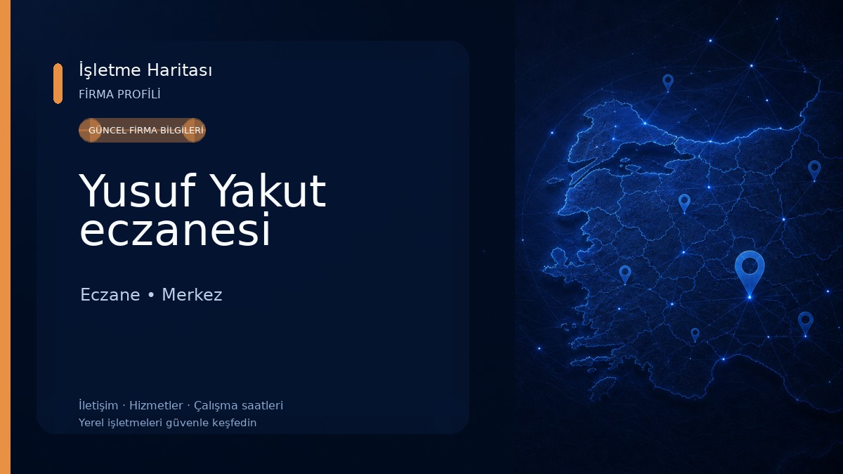 Yusuf Yakut eczanesi
