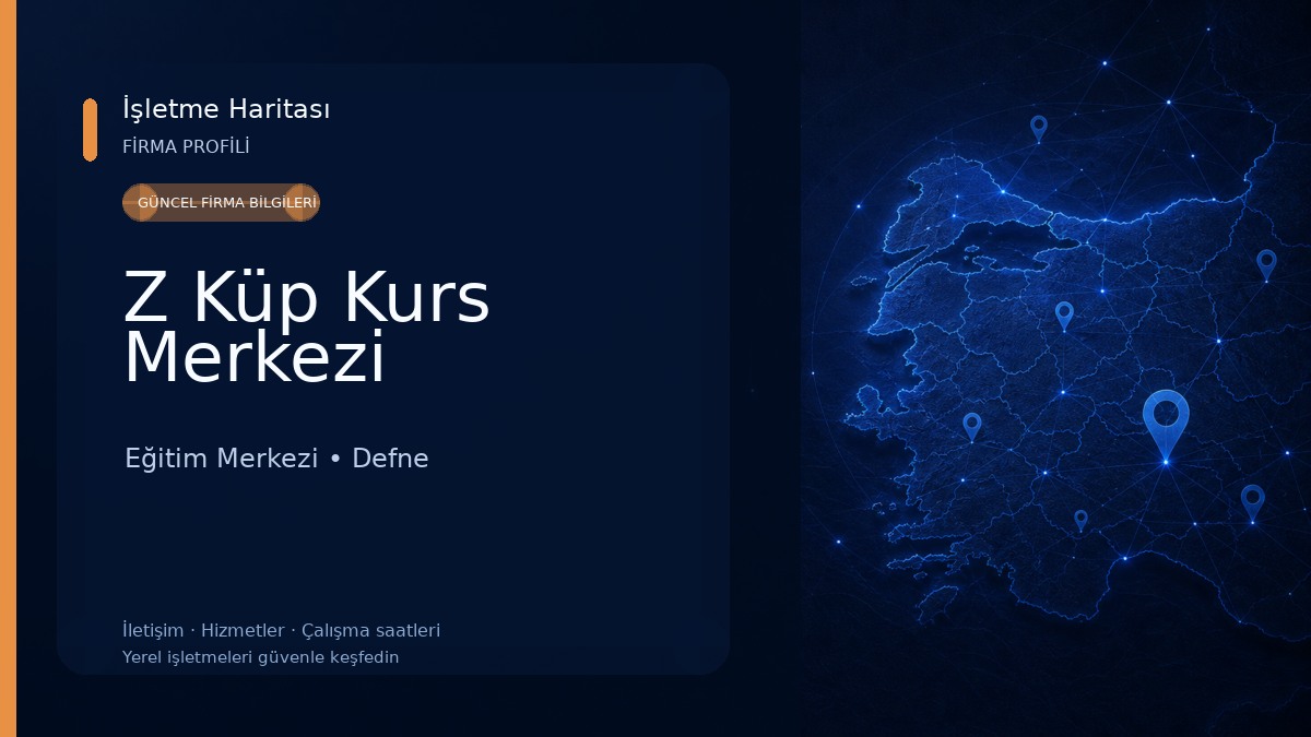 Z Küp Kurs Merkezi Eğitim Merkezi