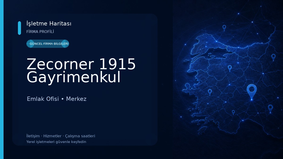 Zecorner 1915 Gayrimenkul