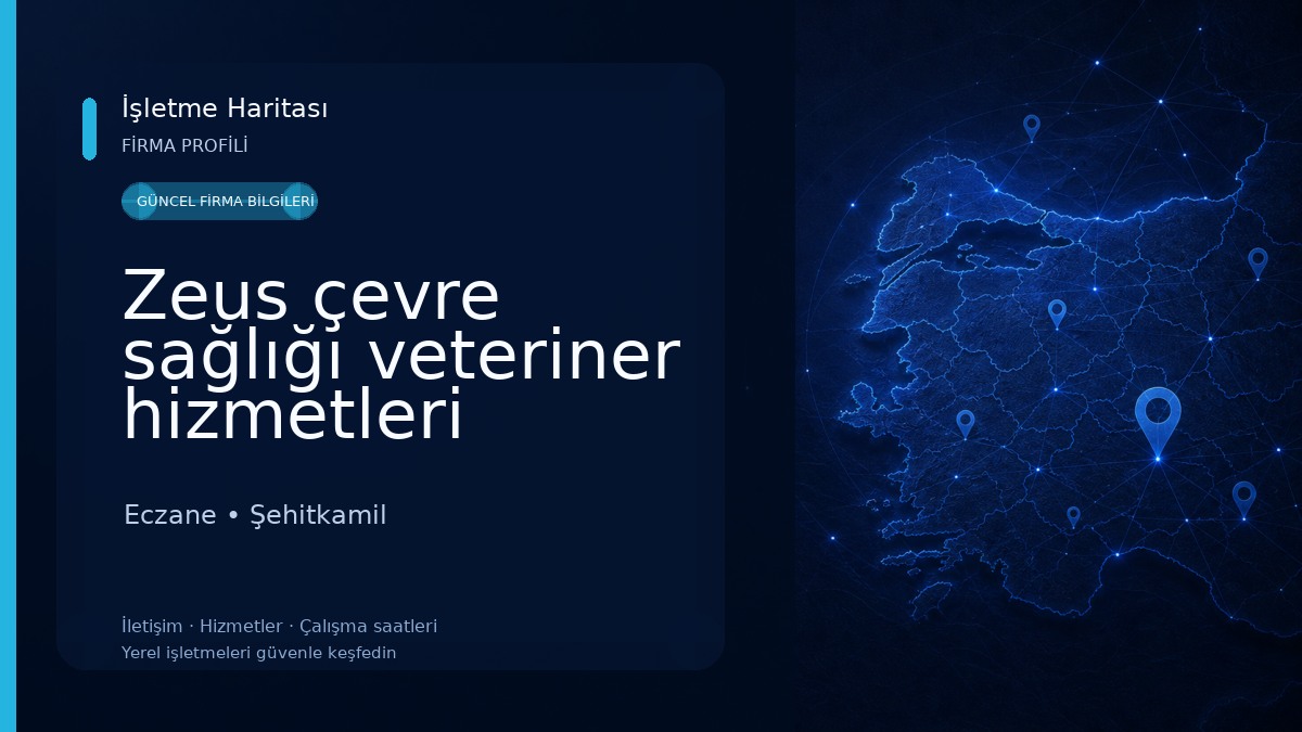 Zeus çevre sağlığı veteriner hizmetleri Eczane
