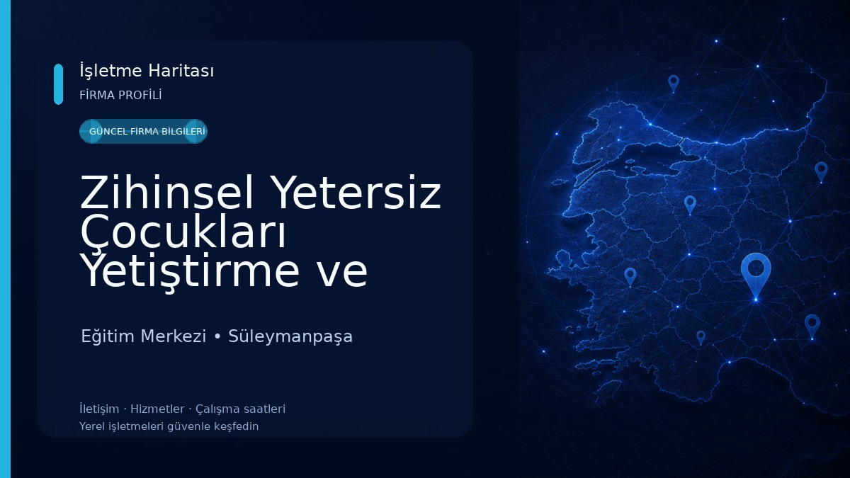 Zihinsel Yetersiz Çocukları Yetiştirme ve Koruma Vakfı - ZİÇEV Tekirdağ Şubesi - Özel Makbule Ölçen Özel Eğitim ve Rehabilitasyon Merkezi Eğitim Merkezi
